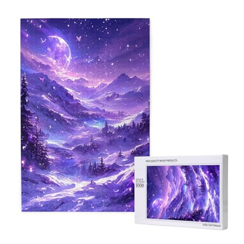 Gebirge Puzzle 1000 Teile Erwachsene, 5D DIY Mond Puzzle Design für Erwachsene und Kinder ab 5 Jahren, HD Farbe Puzzel mit Geschenkbox Verpackung for Zimmer Deko Wohnzimmer, Geschenke für Frauen -8899 Gebirge Puzzle 1000 Teile Erwachsene, 5D DIY Mond Puzzle Design für Erwachsene und Kinder ab 5 Jahren, HD Farbe Puzzel mit Geschenkbox Verpackung for Zimmer Deko Wohnzimmer, Geschenke für Frauen -8899 von Wjffnzbz