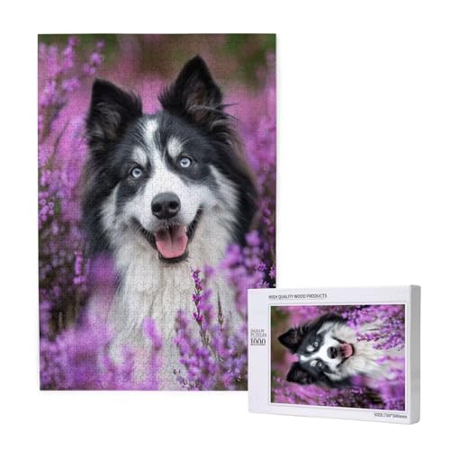 Hund Puzzle 1500 Teile Erwachsene, DIY Lavendel Puzzle Design für Erwachsene und Kinder ab 5 Jahren, HD Farbe Puzzel mit Geschenkbox Verpackung for Zimmer Deko Wohnzimmer, Geschenke für Frauen -8380 Hund Puzzle 1500 Teile Erwachsene, DIY Lavendel Puzzle Design für Erwachsene und Kinder ab 5 Jahren, HD Farbe Puzzel mit Geschenkbox Verpackung for Zimmer Deko Wohnzimmer, Geschenke für Frauen -8380 von Wjffnzbz