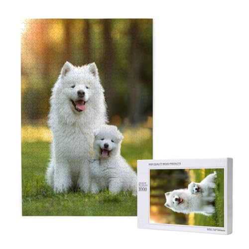 Hund Puzzle 1500 Teile Erwachsene, DIY Tier Puzzle Design für Erwachsene und Kinder ab 5 Jahren, HD Farbe Puzzel mit Geschenkbox Verpackung for Wand Zimmer Deko Wohnzimmer, Geschenke für Frauen -9015 Hund Puzzle 1500 Teile Erwachsene, DIY Tier Puzzle Design für Erwachsene und Kinder ab 5 Jahren, HD Farbe Puzzel mit Geschenkbox Verpackung for Wand Zimmer Deko Wohnzimmer, Geschenke für Frauen -9015 von Wjffnzbz