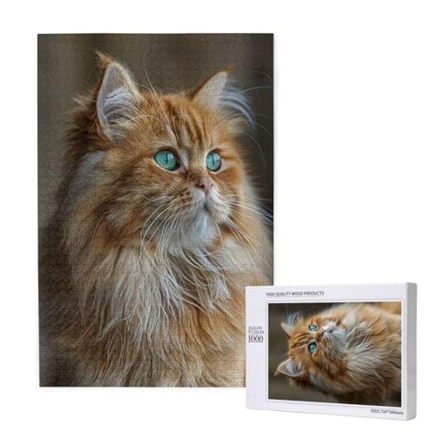 Katze Puzzle 1000 Teile Erwachsene, DIY Niedlich Puzzle Design für Erwachsene und Kinder ab 5 Jahren, HD Farbe Puzzel mit Geschenkbox Verpackung for Zimmer Deko Wohnzimmer, Geschenke für Frauen -7764 Katze Puzzle 1000 Teile Erwachsene, DIY Niedlich Puzzle Design für Erwachsene und Kinder ab 5 Jahren, HD Farbe Puzzel mit Geschenkbox Verpackung for Zimmer Deko Wohnzimmer, Geschenke für Frauen -7764 von Wjffnzbz
