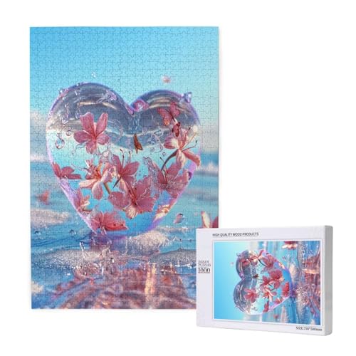 Liebe Puzzle 1000 Teile Erwachsene, 5D DIY Strand Puzzle Design für Erwachsene und Kinder ab 5 Jahren, HD Farbe Puzzel mit Geschenkbox Verpackung for Zimmer Deko Wohnzimmer, Geschenke für Frauen -8534 Liebe Puzzle 1000 Teile Erwachsene, 5D DIY Strand Puzzle Design für Erwachsene und Kinder ab 5 Jahren, HD Farbe Puzzel mit Geschenkbox Verpackung for Zimmer Deko Wohnzimmer, Geschenke für Frauen -8534 von Wjffnzbz