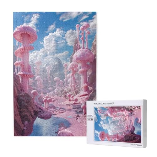 Rosa Puzzle 1500 Teile Erwachsene, DIY Schlucht Puzzle Design für Erwachsene und Kinder ab 5 Jahren, HD Farbe Puzzel mit Geschenkbox Verpackung for Zimmer Deko Wohnzimmer, Geschenke für Frauen -9285 Rosa Puzzle 1500 Teile Erwachsene, DIY Schlucht Puzzle Design für Erwachsene und Kinder ab 5 Jahren, HD Farbe Puzzel mit Geschenkbox Verpackung for Zimmer Deko Wohnzimmer, Geschenke für Frauen -9285 von Wjffnzbz
