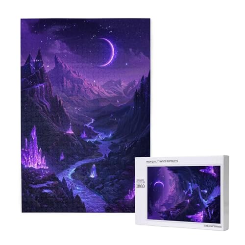 Schlucht Puzzle 1500 Teile Erwachsene, DIY Mond Puzzle Design für Erwachsene und Kinder ab 5 Jahren, HD Farbe Puzzel mit Geschenkbox Verpackung for Zimmer Deko Wohnzimmer, Geschenke für Frauen -9855 Schlucht Puzzle 1500 Teile Erwachsene, DIY Mond Puzzle Design für Erwachsene und Kinder ab 5 Jahren, HD Farbe Puzzel mit Geschenkbox Verpackung for Zimmer Deko Wohnzimmer, Geschenke für Frauen -9855 von Wjffnzbz