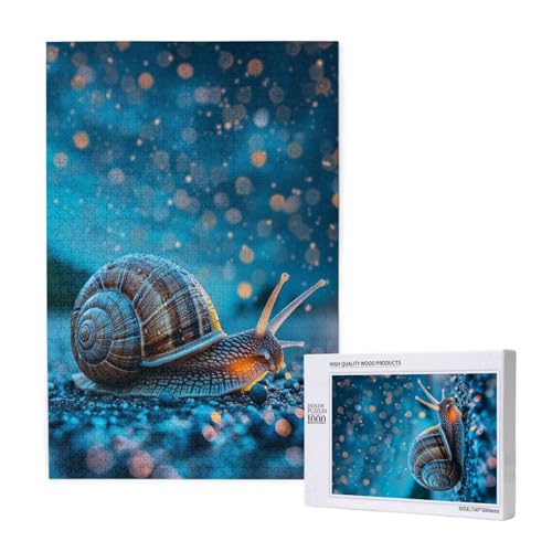 Schnecken Puzzle 1000 Teile Erwachsene, DIY Sternenhimmel Puzzle Design für Erwachsene und Kinder ab 5 Jahren, Puzzel mit Geschenkbox Verpackung for Zimmer Deko Wohnzimmer, Geschenke für Frauen -8814 Schnecken Puzzle 1000 Teile Erwachsene, DIY Sternenhimmel Puzzle Design für Erwachsene und Kinder ab 5 Jahren, Puzzel mit Geschenkbox Verpackung for Zimmer Deko Wohnzimmer, Geschenke für Frauen -8814 von Wjffnzbz
