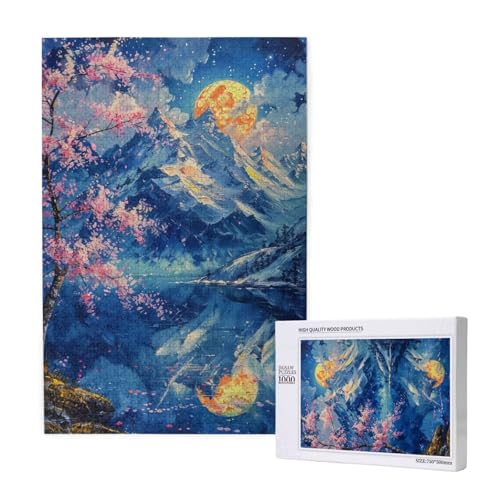 Schneeberg Puzzle 1500 Teile Erwachsene, Blume Puzzle Design für Erwachsene und Kinder ab 5 Jahren, HD Farbe Puzzel mit Geschenkbox Verpackung for Zimmer Deko Wohnzimmer, Geschenke für Frauen -9130 Schneeberg Puzzle 1500 Teile Erwachsene, Blume Puzzle Design für Erwachsene und Kinder ab 5 Jahren, HD Farbe Puzzel mit Geschenkbox Verpackung for Zimmer Deko Wohnzimmer, Geschenke für Frauen -9130 von Wjffnzbz