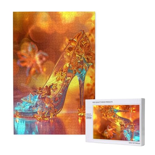 Schuh Puzzle 1000 Teile Erwachsene, DIY Kristall Puzzle Design für Erwachsene und Kinder ab 5 Jahren, HD Farbe Puzzel mit Geschenkbox Verpackung for Zimmer Deko Wohnzimmer, Geschenke für Frauen -7094 Schuh Puzzle 1000 Teile Erwachsene, DIY Kristall Puzzle Design für Erwachsene und Kinder ab 5 Jahren, HD Farbe Puzzel mit Geschenkbox Verpackung for Zimmer Deko Wohnzimmer, Geschenke für Frauen -7094 von Wjffnzbz