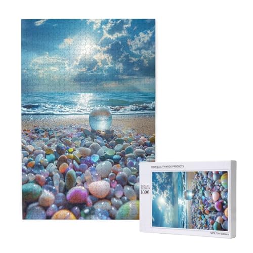 Strand Puzzle 1500 Teile Erwachsene, 5D DIY Juwel Puzzle Design für Erwachsene und Kinder ab 5 Jahren, HD Farbe Puzzel mit Geschenkbox Verpackung for Zimmer Deko Wohnzimmer, Geschenke für Frauen -9165 Strand Puzzle 1500 Teile Erwachsene, 5D DIY Juwel Puzzle Design für Erwachsene und Kinder ab 5 Jahren, HD Farbe Puzzel mit Geschenkbox Verpackung for Zimmer Deko Wohnzimmer, Geschenke für Frauen -9165 von Wjffnzbz