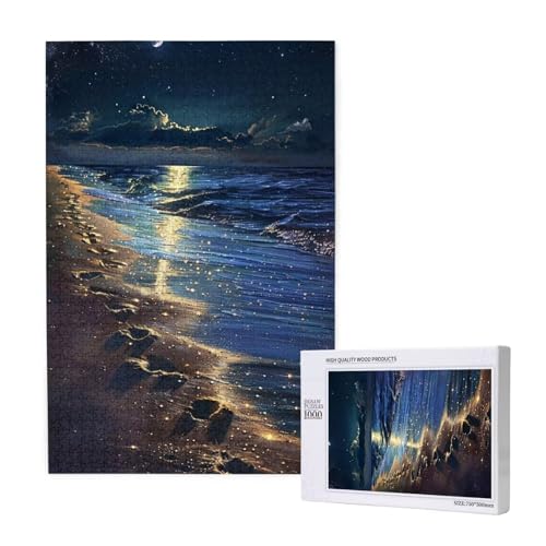 Strand Puzzle 1500 Teile Erwachsene, Landschaft Puzzle Design für Erwachsene und Kinder ab 5 Jahren, HD Farbe Puzzel mit Geschenkbox Verpackung for Zimmer Deko Wohnzimmer, Geschenke für Frauen -9780 Strand Puzzle 1500 Teile Erwachsene, Landschaft Puzzle Design für Erwachsene und Kinder ab 5 Jahren, HD Farbe Puzzel mit Geschenkbox Verpackung for Zimmer Deko Wohnzimmer, Geschenke für Frauen -9780 von Wjffnzbz