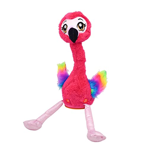 Flamingo Singt Und Tanzt Gefüllt Für Wiederholen Sie was Sie Gesagt Haben Und Senden Sie Farbige Aus. Spielzeug USB Ladebatterie Flamingo Singt Und Tanzt Gefüllt Für Wiederholen Sie was Sie Gesagt Haben Und Senden Sie Farbige Aus. Spielzeug USB Ladebatterie von Wjsdsg