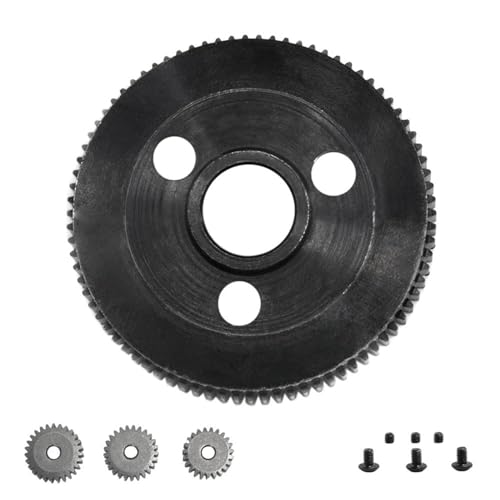 Wjsdsg 2WD 76T 83T 90T Stirnradgetriebe Mit 27T/25T Ritzel Getriebesatz Fernbedienung Auto Modifikation Teile Getriebe Zubehör Wjsdsg 2WD 76T 83T 90T Stirnradgetriebe Mit 27T/25T Ritzel Getriebesatz Fernbedienung Auto Modifikation Teile Getriebe Zubehör von Wjsdsg