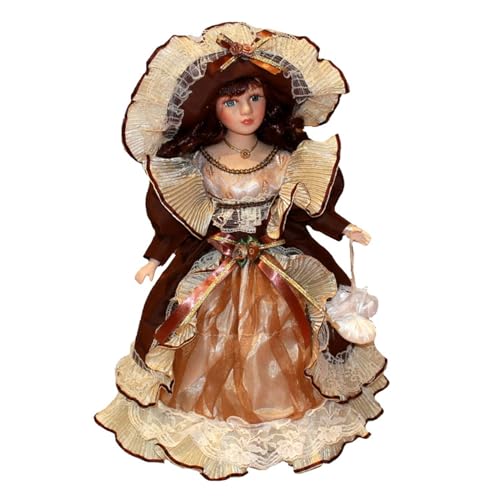Wjsdsg Elegante Viktorianische Porzellanpuppe Mit Prinzessinnenkleid Heimdekoration 40 cm Große Für Kinder Wjsdsg Elegante Viktorianische Porzellanpuppe Mit Prinzessinnenkleid Heimdekoration 40 cm Große Für Kinder von Wjsdsg