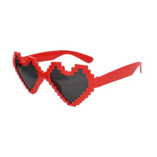 Wjsdsg Modische Einzigartige Pixel Herzrahmen Sonnenbrille Für Mädchen Hochzeit Party Mädchen Die Fotos Machen Karneval Halloween Dekorationen Wjsdsg Modische Einzigartige Pixel Herzrahmen Sonnenbrille Für Mädchen Hochzeit Party Mädchen Die Fotos Machen Karneval Halloween Dekorationen von Wjsdsg