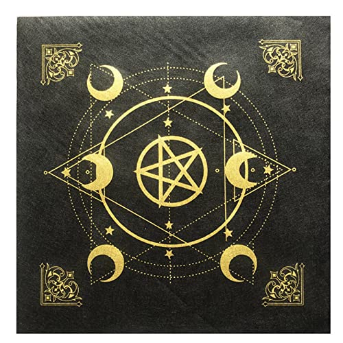 Wjsdsg Tarot Karte Besondere Tischdecke Pentagramm Wahrsagerei Altartuch Brettspiel Glück Astrologie Samt Kartenblock Wjsdsg Tarot Karte Besondere Tischdecke Pentagramm Wahrsagerei Altartuch Brettspiel Glück Astrologie Samt Kartenblock von Wjsdsg