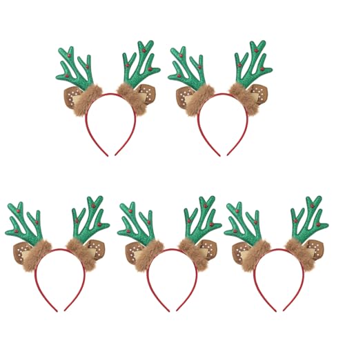 Wjsdsg Weihnachtsstirnbänder Kostüm Modeaccessoire Tragbar Oder Stilvoll Partyspaß Bequemer Und Stabiler Haarschmuck von Wjsdsg
