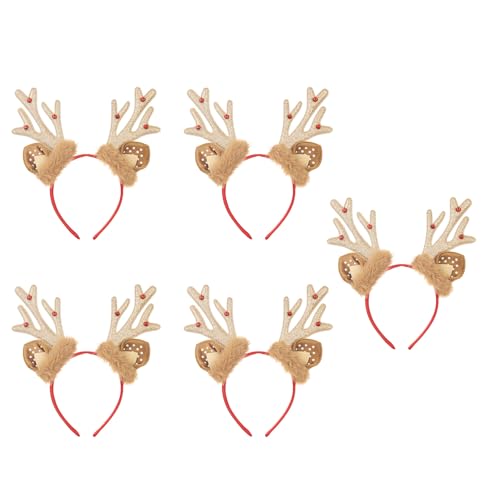 Wjsdsg Weihnachtsstirnbänder Kostüm Modeaccessoire Tragbar Oder Stilvoll Partyspaß Bequemer Und Stabiler Haarschmuck von Wjsdsg