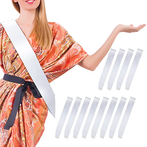 Weiße Schärpe Leere Schärpe,12pcs Blank Satin Schärpen,Satin Leere Schärpe,Weiße Schärpe Leere Schärpe,Geburtstag Schärpe,Weiß Zeremonielle Schärpe,Schärpen Set Team Braut,Bride to Be Schulterriemen Weiße Schärpe Leere Schärpe,12pcs Blank Satin Schärpen,Satin Leere Schärpe,Weiße Schärpe Leere Schärpe,Geburtstag Schärpe,Weiß Zeremonielle Schärpe,Schärpen Set Team Braut,Bride to Be Schulterriemen von Wkjeneare