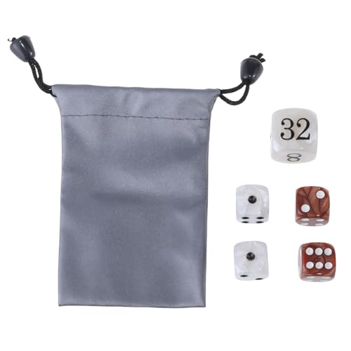 Pearls Dices Für Backgammon Enthusiasten Acryl Bauen Elegante Dices Professionelle Backgammon Acrylpearls Dices Set von Wkldjf