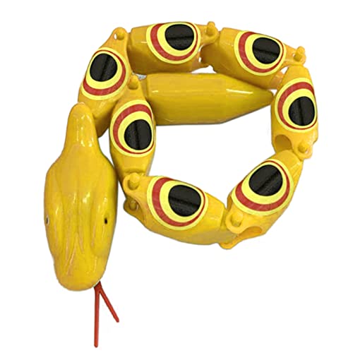 Wkldjf 30 cm Simulation Schlangentrick Spielzeug Aprilscherze Streich Gag Toy Für Partyunterhaltungsmodell Klapperschlangenraumdekoration von Wkldjf