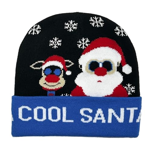 Wkldjf Handgefertigter Weihnachten Für Party Stricker Santa/Rentier Print Saisonal Festival Erwachsene Kinder Wkldjf Handgefertigter Weihnachten Für Party Stricker Santa/Rentier Print Saisonal Festival Erwachsene Kinder von Wkldjf