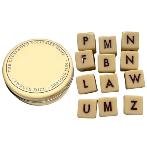 Wkldjf Kinder Wort Rechtschreibung Und Vokabular Dices Spiel Kreuzworträtselspiel Mit Holzbriefblock Für Wortbauspiel von Wkldjf