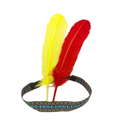 Wkldjf Mode Gefiederte Kopfbedeckung Einzigartiges Design Mit Reichhaltigen Farben Die Für Männer Damen Bei Celebrations Soft Kopfbewegung Geeignet Sind von Wkldjf