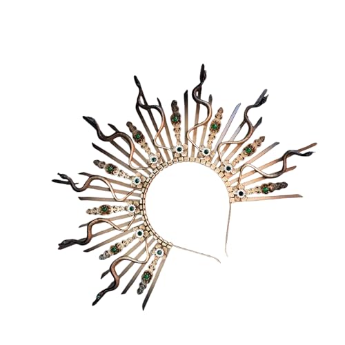 Wkldjf Multifauntal Snake Head Crowns Haarteil Mit Mehreren Farbbrauthaarkronen Zur Verbesserung Ihrer Mythologie Ensembles Wkldjf Multifauntal Snake Head Crowns Haarteil Mit Mehreren Farbbrauthaarkronen Zur Verbesserung Ihrer Mythologie Ensembles von Wkldjf