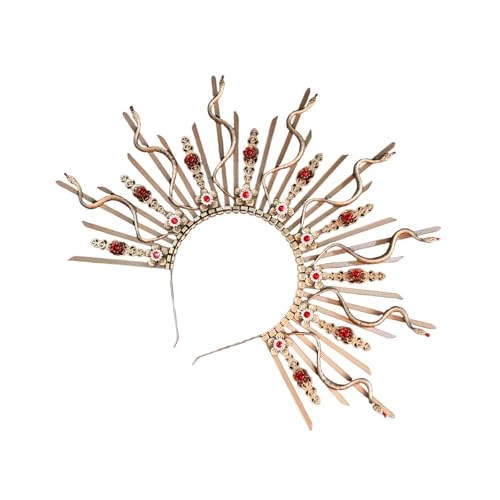 Wkldjf Multifauntal Snake Head Crowns Haarteil Mit Mehreren Farbbrauthaarkronen Zur Verbesserung Ihrer Mythologie Ensembles Wkldjf Multifauntal Snake Head Crowns Haarteil Mit Mehreren Farbbrauthaarkronen Zur Verbesserung Ihrer Mythologie Ensembles von Wkldjf