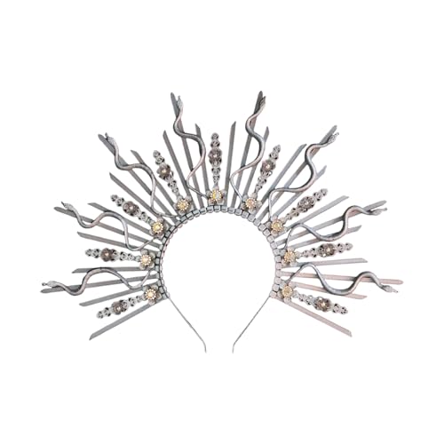 Wkldjf Multifauntal Snake Head Crowns Haarteil Mit Mehreren Farbbrauthaarkronen Zur Verbesserung Ihrer Mythologie Ensembles Wkldjf Multifauntal Snake Head Crowns Haarteil Mit Mehreren Farbbrauthaarkronen Zur Verbesserung Ihrer Mythologie Ensembles von Wkldjf