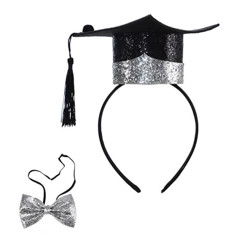 Wkldjf Neuheit Schlupfresistent Abschlusskopfschmuck Haarband Mit Kleinen Akademischen Kappen Fashion Party Accessoire Für Foto Requisiten Stereoskopische Kopfschmuck Wkldjf Neuheit Schlupfresistent Abschlusskopfschmuck Haarband Mit Kleinen Akademischen Kappen Fashion Party Accessoire Für Foto Requisiten Stereoskopische Kopfschmuck von Wkldjf