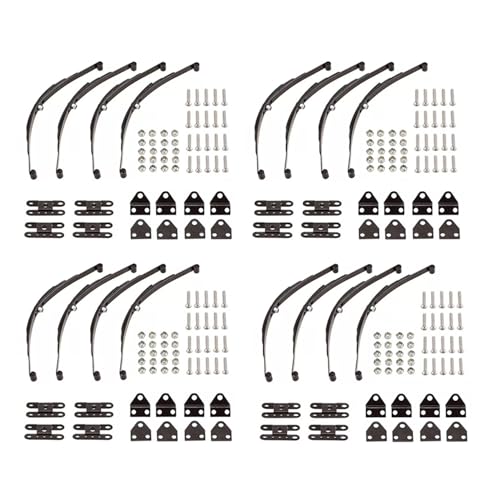 Wlauqueta 16Pcs 1/10 Rock Crawler Hartfeder Federfederung Edelstahlstange für D90 Axial Truck Wlauqueta 16Pcs 1/10 Rock Crawler Hartfeder Federfederung Edelstahlstange für D90 Axial Truck von Wlauqueta