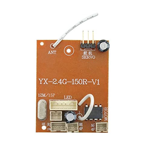 Wlauqueta 2.4G VollstäNdige Skala Modell Hauptplatine EmpfäNger für MN D90 MN98 MN99S MN45 1/12 RC Auto Teile ZubehöR Wlauqueta 2.4G VollstäNdige Skala Modell Hauptplatine EmpfäNger für MN D90 MN98 MN99S MN45 1/12 RC Auto Teile ZubehöR von Wlauqueta