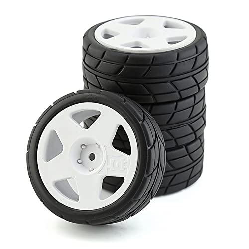 Wlauqueta 4 StüCke 12Mm Hex 65Mm Gummireifen Rad Reifen für XV-01-01 -02 LC PTG-2 WR8 1/10 RC Auto,3 Wlauqueta 4 StüCke 12Mm Hex 65Mm Gummireifen Rad Reifen für XV-01-01 -02 LC PTG-2 WR8 1/10 RC Auto,3 von Wlauqueta