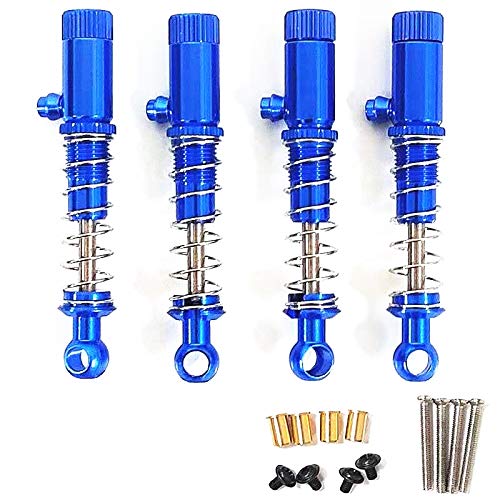 Wlauqueta 4 Teiliger Metall StoßDäMpfer für C14 C24 C24-1 C34 C44 1/16 RC Auto Upgrade Teile ZubehöR, Blau Wlauqueta 4 Teiliger Metall StoßDäMpfer für C14 C24 C24-1 C34 C44 1/16 RC Auto Upgrade Teile ZubehöR, Blau von Wlauqueta