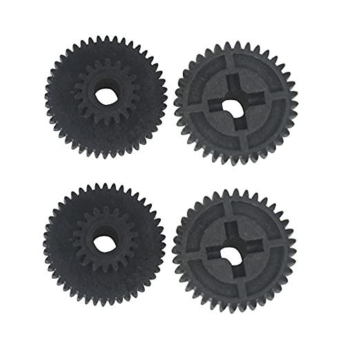 Wlauqueta 4-Teiliges ÜBertragung Getriebe für XLF X03 X04 X-03 X-04 1/10 RC BüRstenlos Teil ZubehöR von Wlauqueta