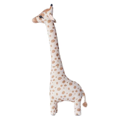 Wlikmjg 67/40 cm großer Plüsch-Ständer, Riesen-Plüschgiraffe, realistische Wildtiere aus Plüsch für Erwachsene, Dekoration für Erwachsene von Wlikmjg