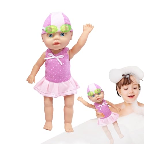 Wlikmjg Babypuppe Für Den Pool,Badezeit Baby Puppe - Schwimmende Badespielfigur Mit Batterie Kinder Badezimmer Außenbereich Wlikmjg Babypuppe Für Den Pool,Badezeit Baby Puppe - Schwimmende Badespielfigur Mit Batterie Kinder Badezimmer Außenbereich von Wlikmjg