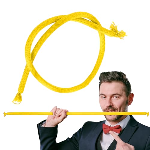 Wlikmjg Magisches Seil | Flexibles Bühnenzubehör für Comedy & Close-Up Shows,Kreative Zaubertricks, Lustiges Zauberequipment, Einfache Zaubervorführungen mit Professionellem Zauberzubehör Wlikmjg Magisches Seil | Flexibles Bühnenzubehör für Comedy & Close-Up Shows,Kreative Zaubertricks, Lustiges Zauberequipment, Einfache Zaubervorführungen mit Professionellem Zauberzubehör von Wlikmjg