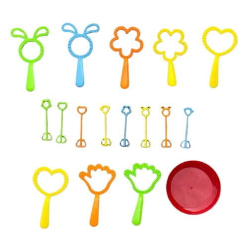 Wlikmjg Seifenblasenstab, Blumen Seifenblasen Set Mit Stiel, Interaktives 17-teiliges Set Für Garten Kindergeburtstage Ostern Feste Wlikmjg Seifenblasenstab, Blumen Seifenblasen Set Mit Stiel, Interaktives 17-teiliges Set Für Garten Kindergeburtstage Ostern Feste von Wlikmjg