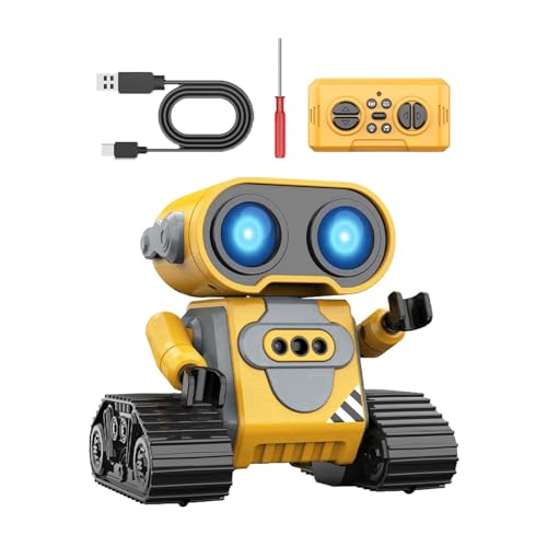 Wlikmjg Spielzeugroboter für, Fernbedienungsroboter - Smart RC Roboter Toys Geste Sensing - Bildungsspielzeug, Vorschullernen Roboter-Haustier mit LED-Augen, automatische Demonstration Wlikmjg Spielzeugroboter für, Fernbedienungsroboter - Smart RC Roboter Toys Geste Sensing - Bildungsspielzeug, Vorschullernen Roboter-Haustier mit LED-Augen, automatische Demonstration von Wlikmjg