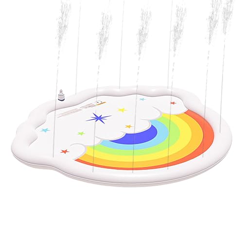 Wlikmjg Sprinkler Wasserspielmatte Für Kinder,PVC Wasserspielmatte Für Kleinkinder - Interaktives Rutschfestes Wasserspiel Für Garten Rasen Pool Mit Tragbarem Design Wlikmjg Sprinkler Wasserspielmatte Für Kinder,PVC Wasserspielmatte Für Kleinkinder - Interaktives Rutschfestes Wasserspiel Für Garten Rasen Pool Mit Tragbarem Design von Wlikmjg