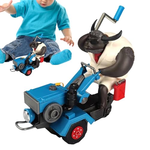 Wlikmjg Traktor-Spielzeug, Traktor-Spielzeug für | Fahrzeug mit Musik beleuchtet – 360 Grad drehbares Wasserfallauto, Elektrofahrzeug mit Kuh für und Mädchen Wlikmjg Traktor-Spielzeug, Traktor-Spielzeug für | Fahrzeug mit Musik beleuchtet – 360 Grad drehbares Wasserfallauto, Elektrofahrzeug mit Kuh für und Mädchen von Wlikmjg