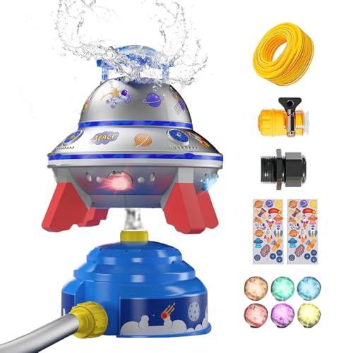 Wlikmjg Wasserspray -Spielzeug, Spin Squirt -Spielzeug,Luminöses Wasserspielzeug für Kinder | Tragbares Squirter -Spiel, farbenfrohe Outdoor -Vorräte für Schwimmbad, Garten, Wlikmjg Wasserspray -Spielzeug, Spin Squirt -Spielzeug,Luminöses Wasserspielzeug für Kinder | Tragbares Squirter -Spiel, farbenfrohe Outdoor -Vorräte für Schwimmbad, Garten, von Wlikmjg