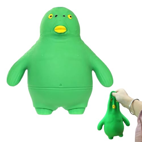 Grüner Fisch Sensory Fidget Spielzeug, Anti Stress Spielzeug, Squishy Squeeze Spielzeug, Anti Angst Reizbarkeits Quetsch Spielzeug, Anti Stress Spielzeug für Erwachsene und Kinder von WoRuyKot