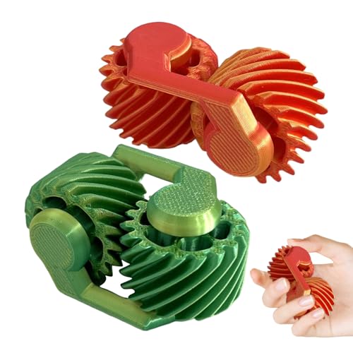 Woalopted Fidgetspielzeug Für Erwachsene - 2 Stück mit Zahnrädern aus 3D-Druck,Würfel Sensorikspiele für Kleinkinder Erwachsene Schüler Büro Schule Reise Geburtstag Weihnachten Woalopted Fidgetspielzeug Für Erwachsene - 2 Stück mit Zahnrädern aus 3D-Druck,Würfel Sensorikspiele für Kleinkinder Erwachsene Schüler Büro Schule Reise Geburtstag Weihnachten von Woalopted