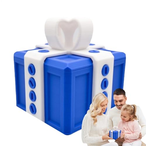 Woalopted Scherzartikel Spieldose - 3D-gedruckte Scherz-Rätselbox,Knobelspiel Herausforderndes Gadget Zur Entspannung Für Erwachsene Kinder Freunde Freund Klassenkameraden Abschluss Geburtstag von Woalopted