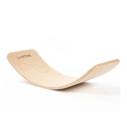 Wobbel Balanceboard transparent lackiert ohne Filz yogaboard Wobbel Balanceboard transparent lackiert ohne Filz yogaboard von Wobbel