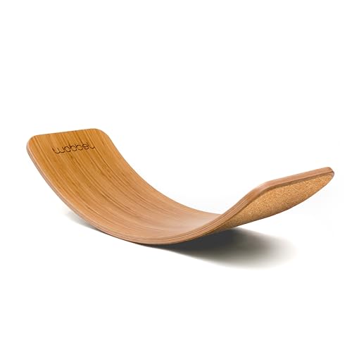 Wobbel Balanceboard unlackiert ohne Filz yogaboard Wobbel Balanceboard unlackiert ohne Filz yogaboard von Wobbel