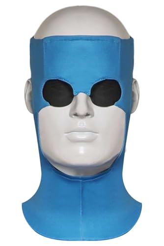 Invincible Cosplay Kopfbedeckung Mark Grayson Kostüm Maske Requisiten Erwachsene Herren Halloween Party Outfits Zubehör, Blau, ONE-SIZE Invincible Cosplay Kopfbedeckung Mark Grayson Kostüm Maske Requisiten Erwachsene Herren Halloween Party Outfits Zubehör, Blau, ONE-SIZE von Wocloey