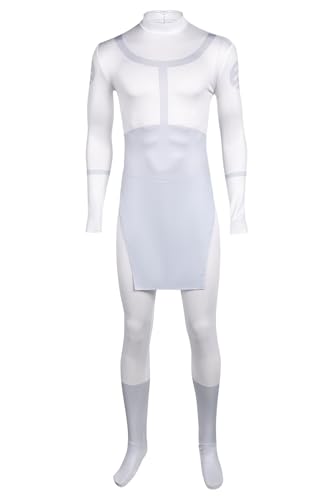 Wocloey Unbesiegbares Cosplay-Kostüm, Overall, Mark Grayson, Body, weiß, einteilig, für Herren, unbesiegbares Halloween-Outfit, Weiss/opulenter Garten, XL Wocloey Unbesiegbares Cosplay-Kostüm, Overall, Mark Grayson, Body, weiß, einteilig, für Herren, unbesiegbares Halloween-Outfit, Weiss/opulenter Garten, XL von Wocloey