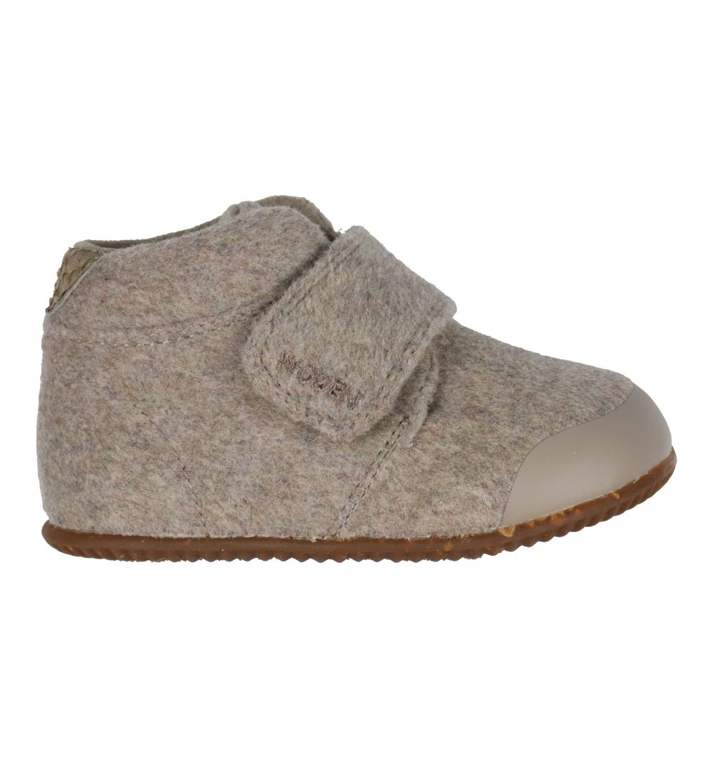 Woden Hausschuhe - Kim - Filz - Beige Melange - Woden - 21 - Lauflernschuhe Woden Hausschuhe - Kim - Filz - Beige Melange - Woden - 21 - Lauflernschuhe von Woden